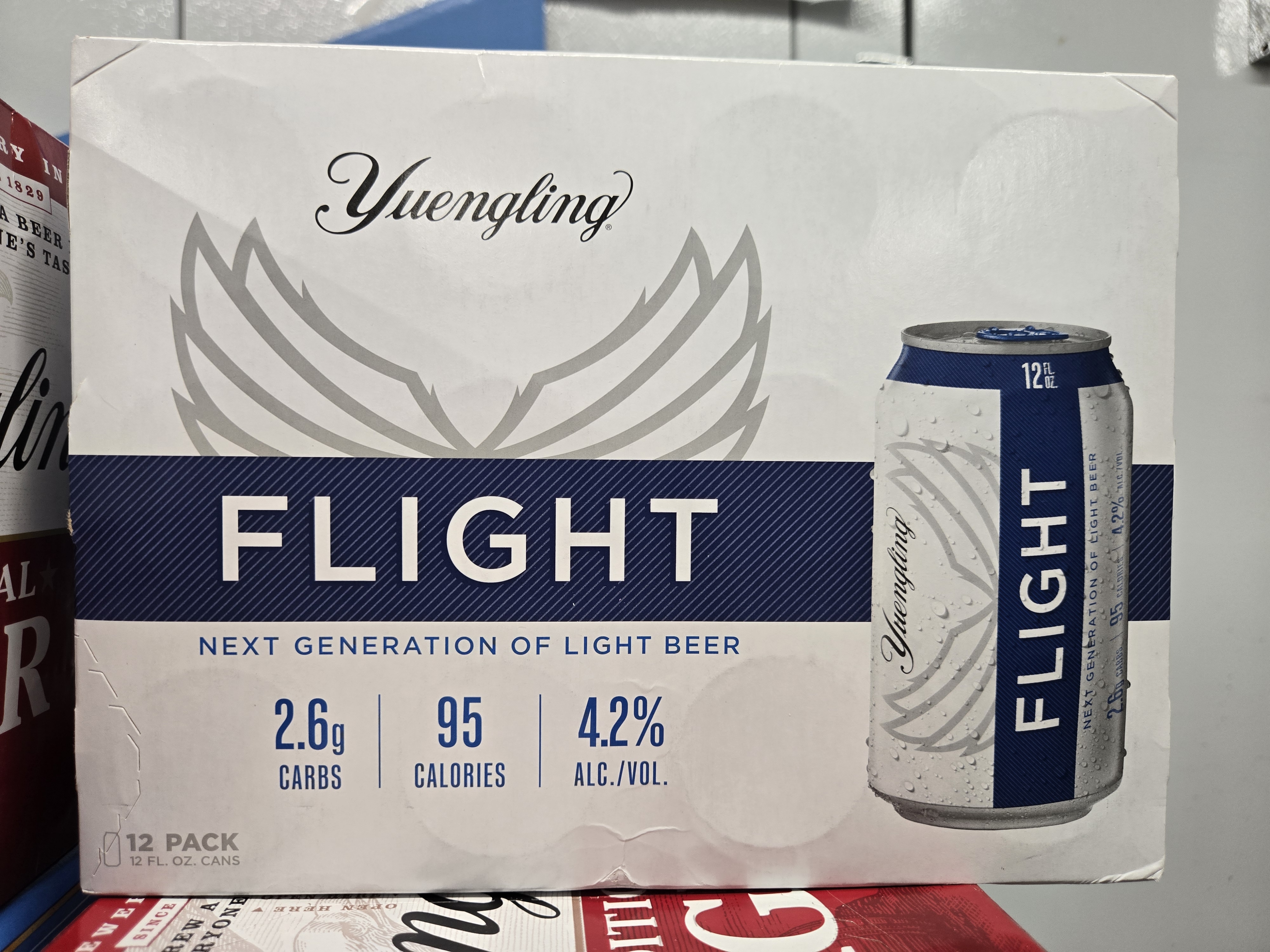 Yuengling Flight 12 pack 12 ounce beer deal at Five Star Liquor in Crown Point